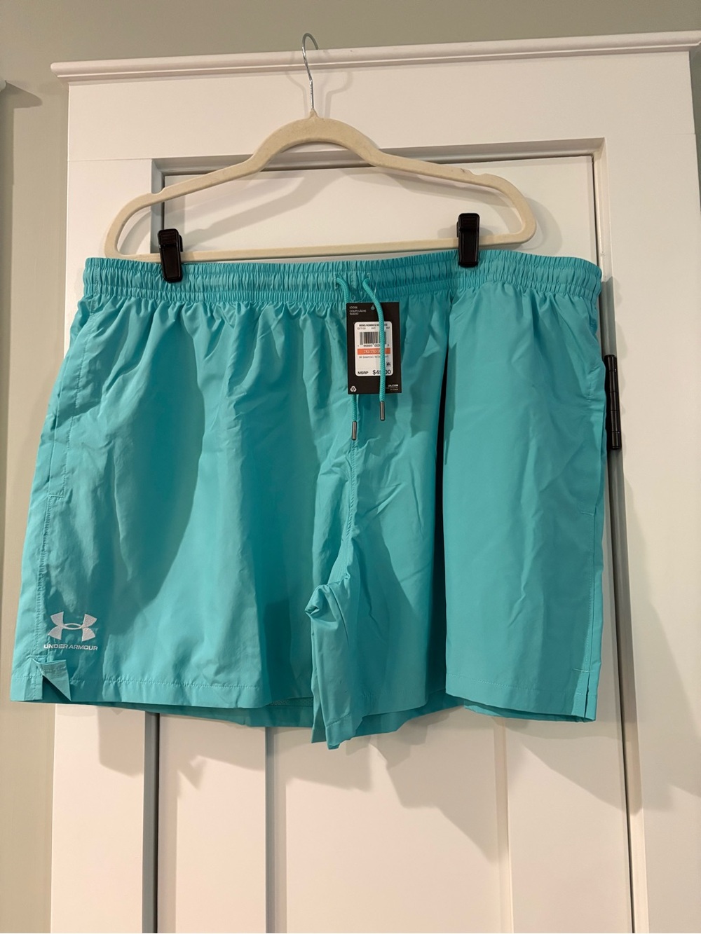 New Under Armour Men's Volley Athletic Shorts. Size 3XL